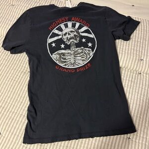 Imogene + Willie bootleg “highest award” pocket tee